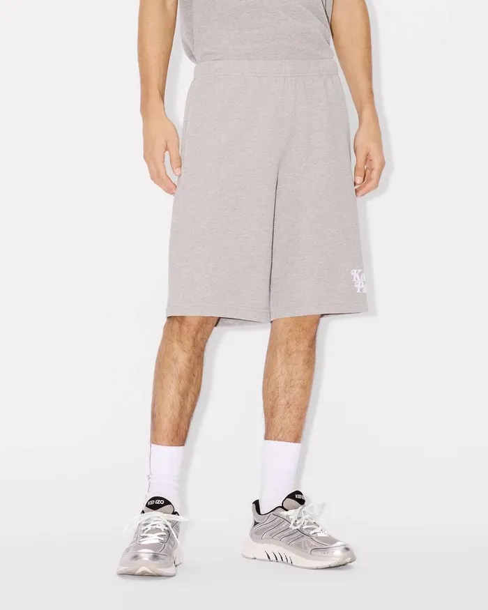 Kenzo Pants And Shorts Men By Verdy039 Classic Short Pearl Grey