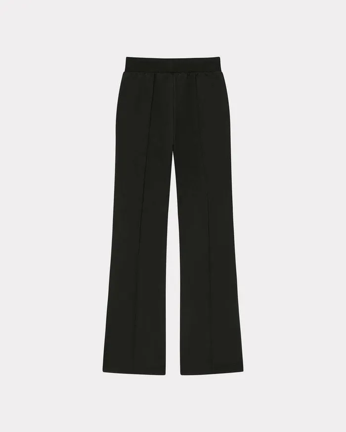 Kenzo Pants And Shorts Women 039Boke Flower 20039 Embroidered Jogging Trousers Black