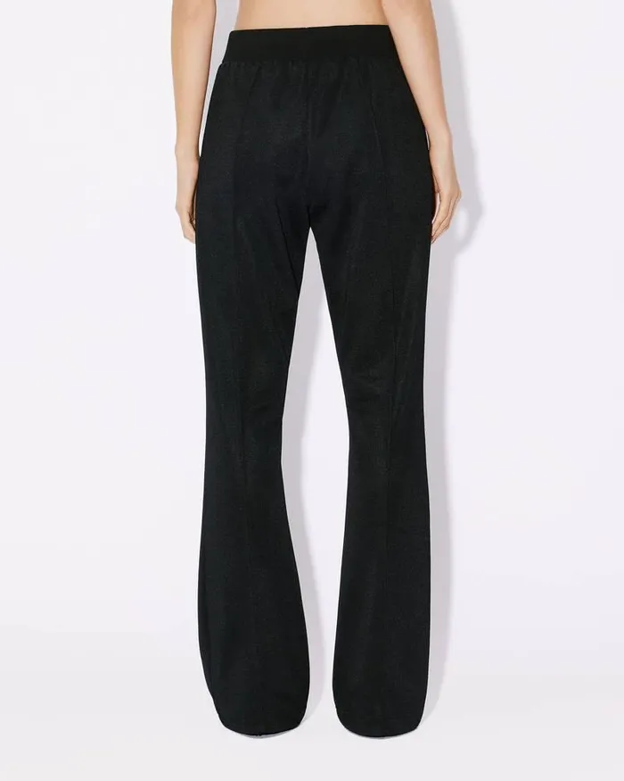 Kenzo Pants And Shorts Women 039Boke Flower 20039 Embroidered Jogging Trousers Black