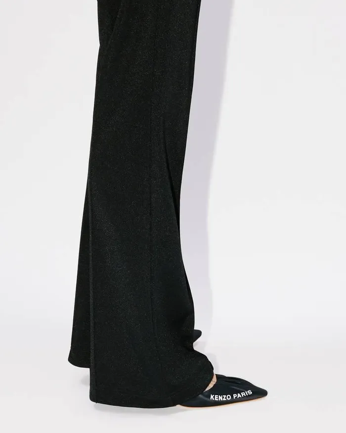 Kenzo Pants And Shorts Women 039Boke Flower 20039 Embroidered Jogging Trousers Black