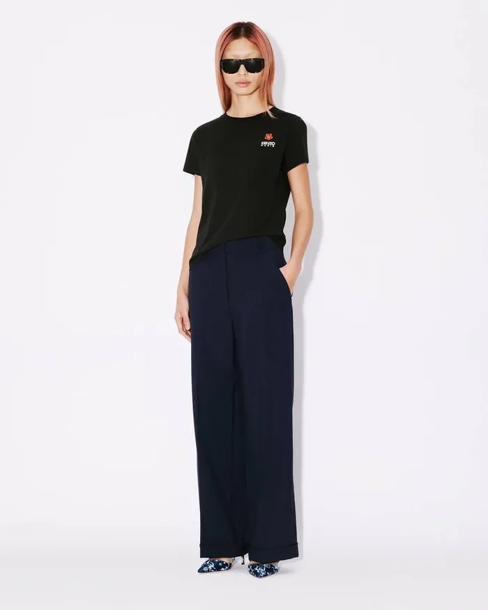 Kenzo Pants And Shorts Women Tailored Trousers Midnight Blue
