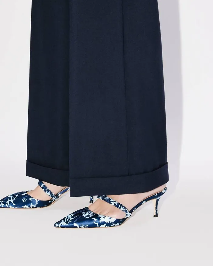 Kenzo Pants And Shorts Women Tailored Trousers Midnight Blue