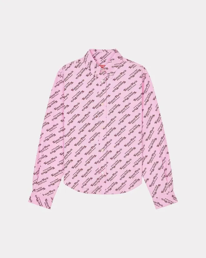 Kenzo Shirts And Tops Women By Verdy039 Fitted Shirt Rose