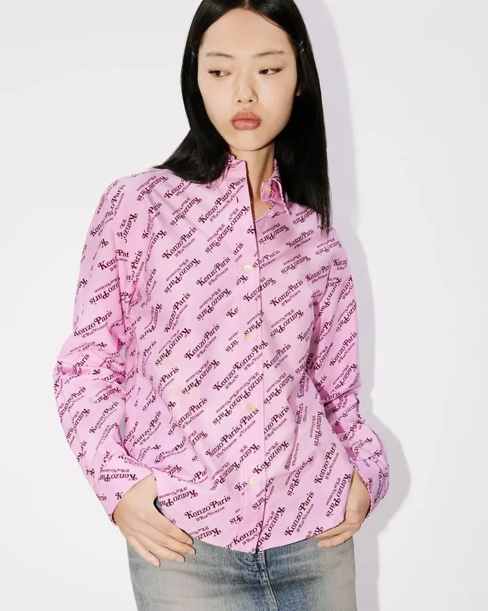 Kenzo Shirts And Tops Women By Verdy039 Fitted Shirt Rose