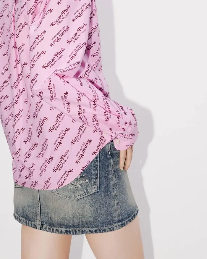 Kenzo Shirts And Tops Women By Verdy039 Fitted Shirt Rose