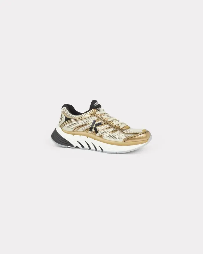 Kenzo Sneakers Men PACE Trainers For Men Gold