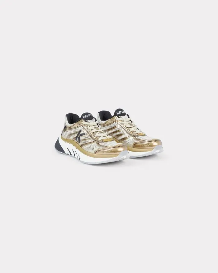 Kenzo Sneakers Men PACE Trainers For Men Gold