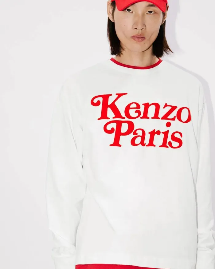 Kenzo TShirts And Polos Men By Verdy039 Longsleeved Tshirt Off White