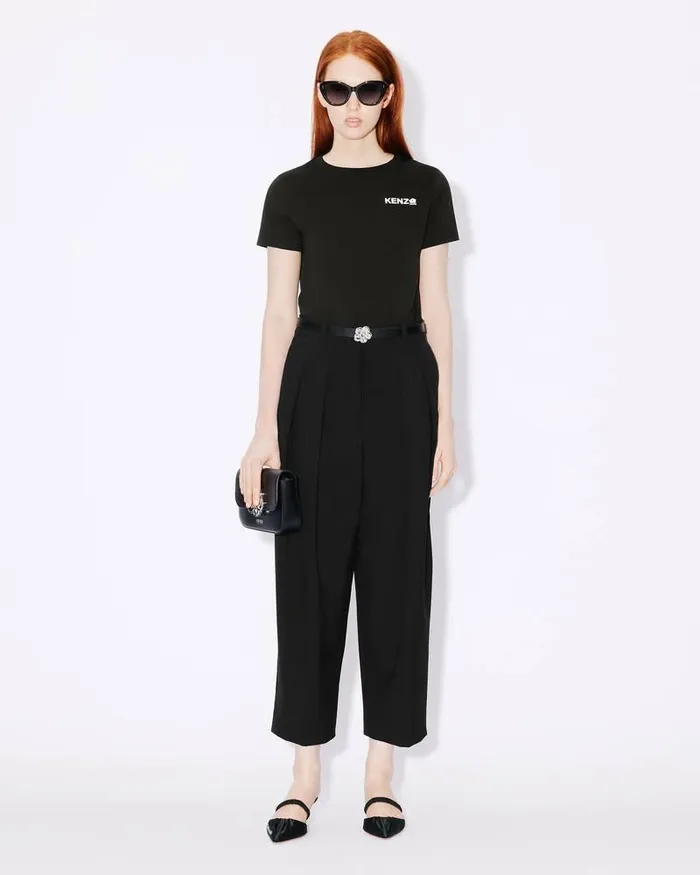 Kenzo TShirts And Polos Women 039Boke Flower 20039 Classic Tshirt Black