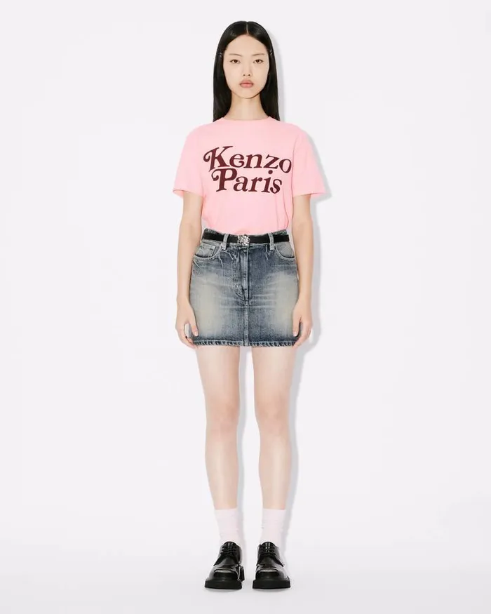 Kenzo TShirts And Polos Women By Verdy039 Loose Tshirt Faded Pink