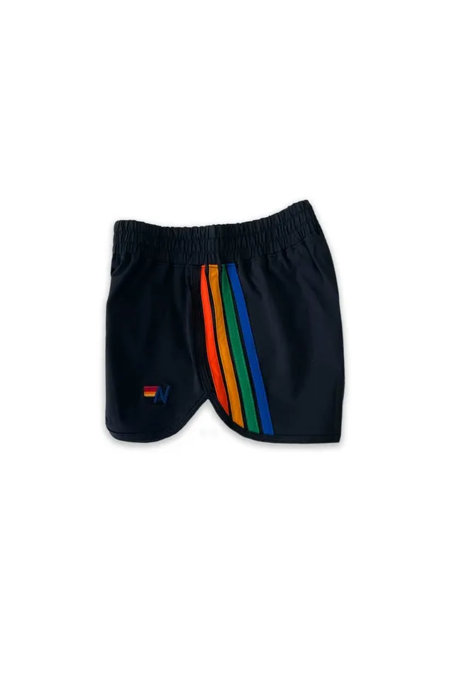 Kids 5 STRIPE KIDS FLEX JOGGER SHORT 8211 BLACK Aviator Nation Kids 5 STRIPE KIDS FLEX JOGGER SHORT 8211 BLACK Aviator Nation