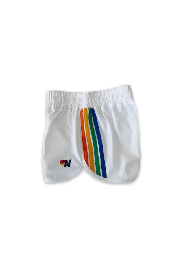 Kids 5 STRIPE KIDS FLEX JOGGER SHORT 8211 WHITE Aviator Nation Kids 5 STRIPE KIDS FLEX JOGGER SHORT 8211 WHITE Aviator Nation