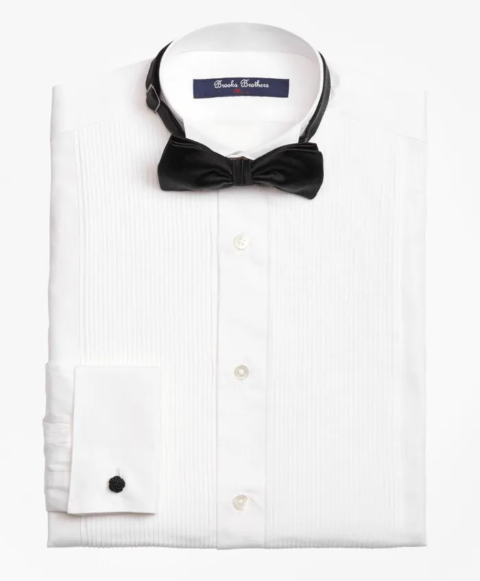 Kids Boys Tuxedo Dress Shirt White Brooks Brothers Shirts