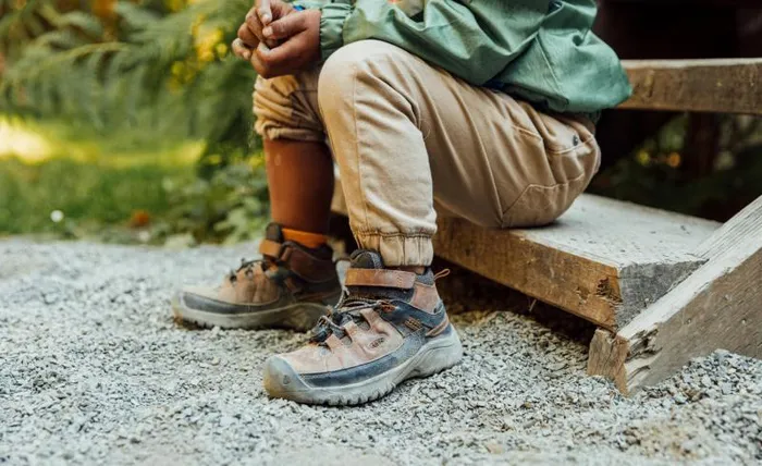 Kids KEEN Hike Little Kids039 Grey Hiking Boots 8211 Targhee Mid WP Kids KEEN Hike Little Kids039 Grey Hiking Boots 8211 Targhee Mid WP