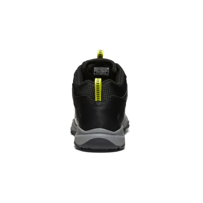 Kids KEEN Online Big Kids039 Wanduro Mid Height Waterproof Black Leather Boot Kids KEEN Online Big Kids039 Wanduro Mid Height Waterproof Black Leather Boot