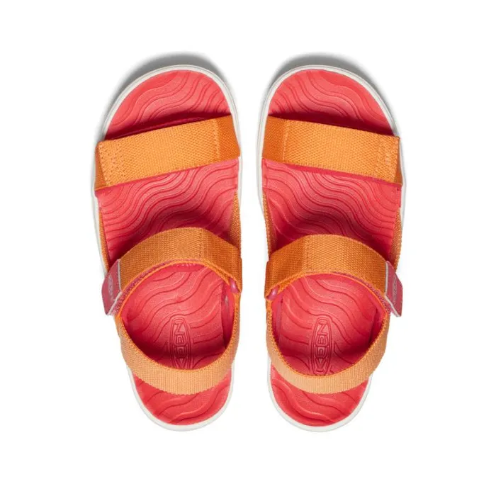 Kids KEEN Playground Big Kids039 Elle Backstrap TangerineCayenne Sandal Kids KEEN Playground Big Kids039 Elle Backstrap TangerineCayenne Sandal