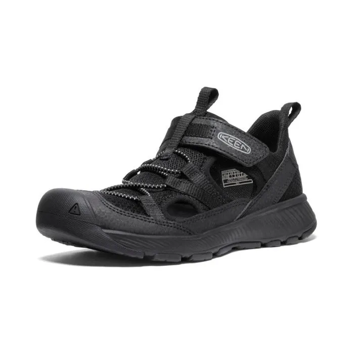 Kids KEEN Playground Big Kids039 Motozoa BlackAlloy Sandal Kids KEEN Playground Big Kids039 Motozoa BlackAlloy Sandal