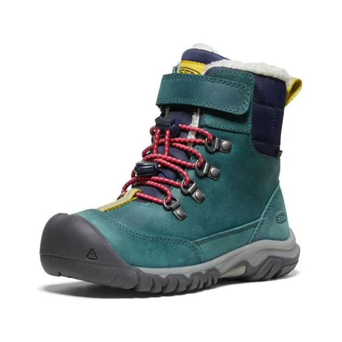 Kids KEEN Playground Little Kids039 Kanibou Waterproof Blue Leather Tall Boot Kids KEEN Playground Little Kids039 Kanibou Waterproof Blue Leather Tall Boot