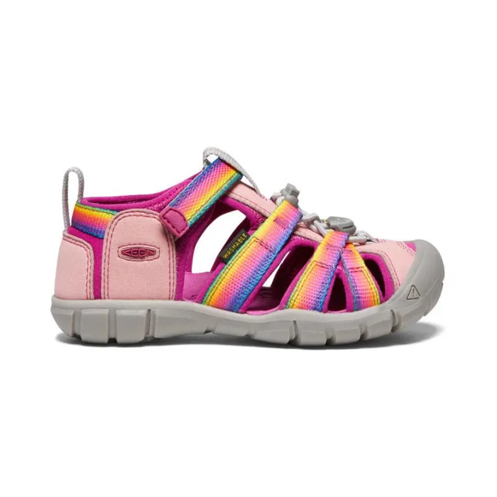 Kids KEEN Playground Little Kids039 Rainbow Water Sandals 8211 Seacamp II CNX
