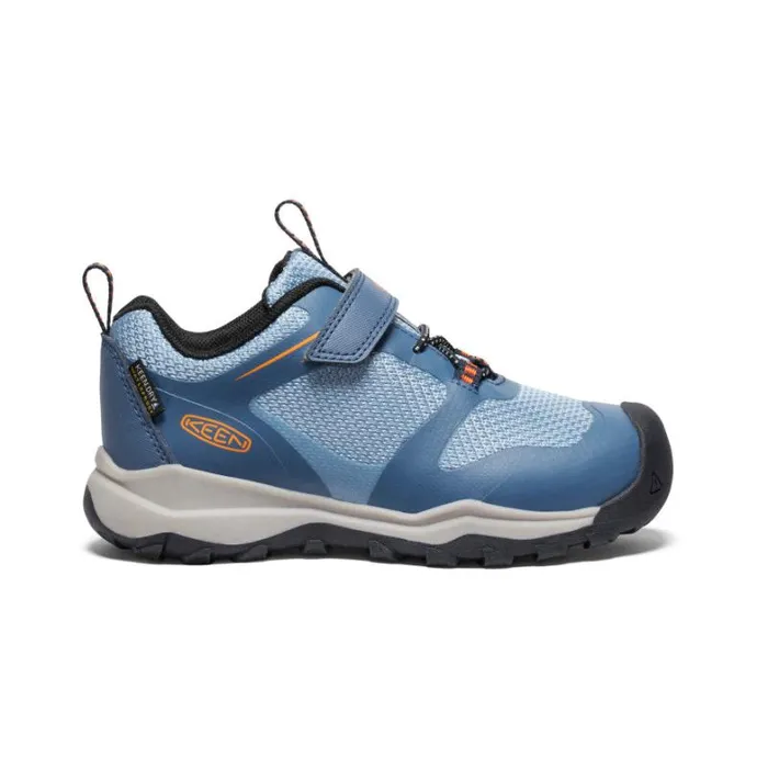 Kids KEEN Playground Little Kids039 Wanduro Low Waterproof Leather Shoe