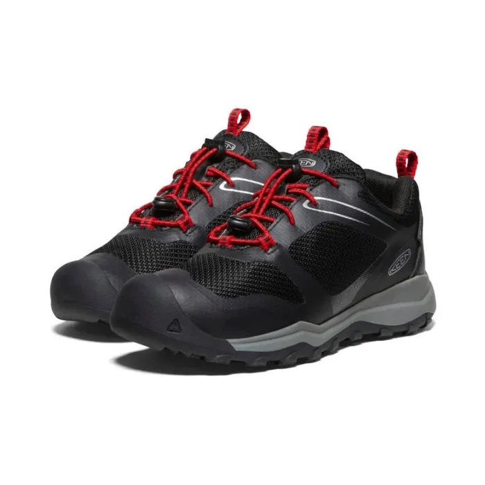 Kids KEEN Shoes Big Kids039 Wanduro Low Waterproof Black Leather Shoe Kids KEEN Shoes Big Kids039 Wanduro Low Waterproof Black Leather Shoe