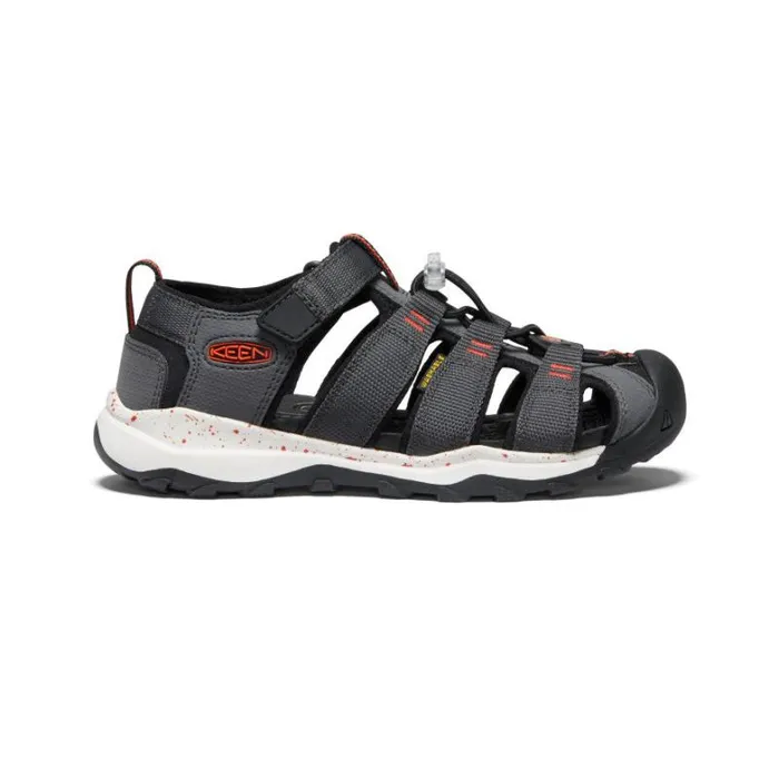 Kids KEEN Water Big Kids039 Grey Water Hiking Sandals 8211 Newport Neo H2