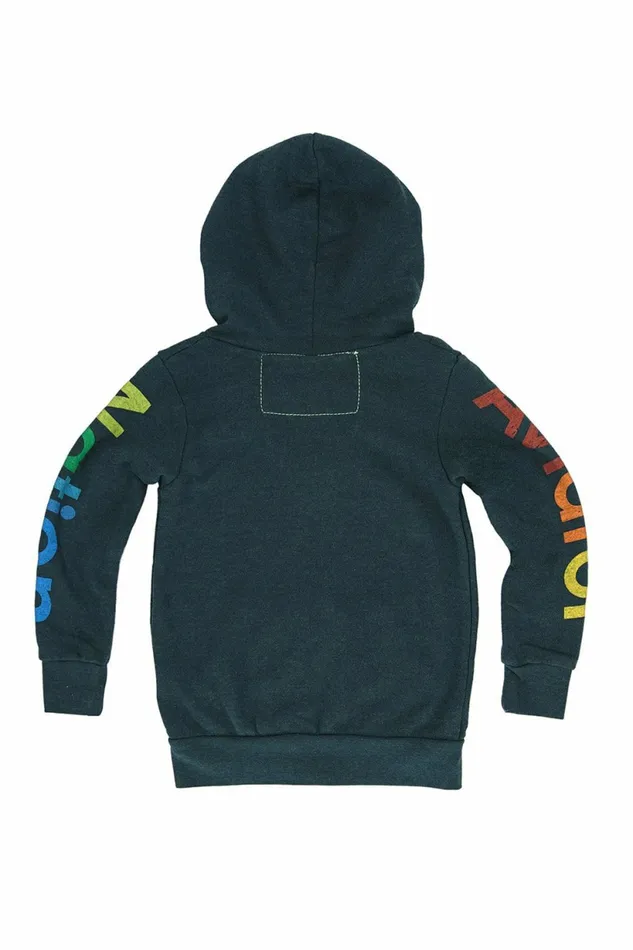 Kids KID039S AVIATOR NATION HAMPTONS ZIP HOODIE 8211 CHARCOAL Aviator Nation Kids KID039S AVIATOR NATION HAMPTONS ZIP HOODIE 8211 CHARCOAL Aviator Nation