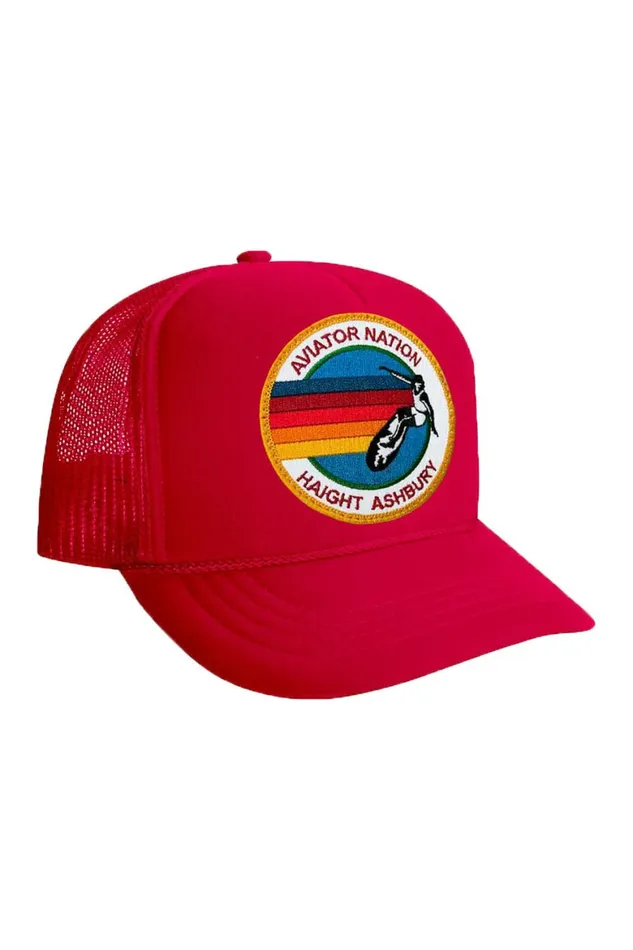 Kids KID039S SIGNATURE HAIGHT ASHBURY VINTAGE FOAM TRUCKER Aviator Nation Kids KID039S SIGNATURE HAIGHT ASHBURY VINTAGE FOAM TRUCKER Aviator Nation
