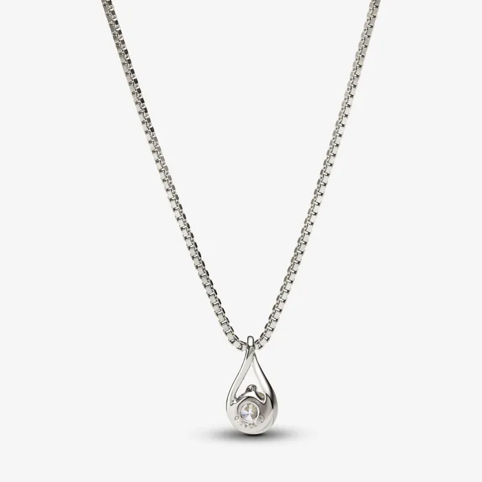 LabGrown Diamond Necklaces Women Pandora Online Infinite 14k White Gold Labgrown Diamond Pendant Necklace White Gold