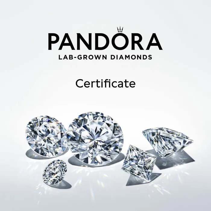 LabGrown Diamond Necklaces Women Pandora Online Infinite Sterling Silver Labgrown Diamond Drop Necklace