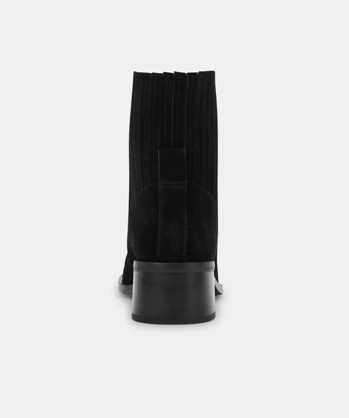 Layton Booties Black Suede Women Dolce Vita Boots and Booties