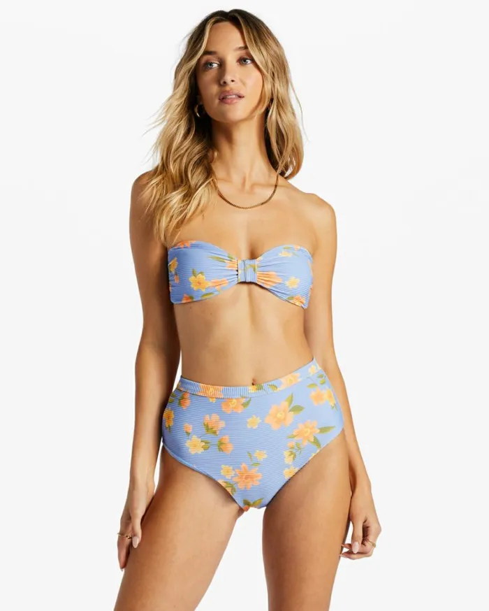 Lazy Days Tanlines Bandeau Bikini Top Outta The Blue Women Billabong Bikinis