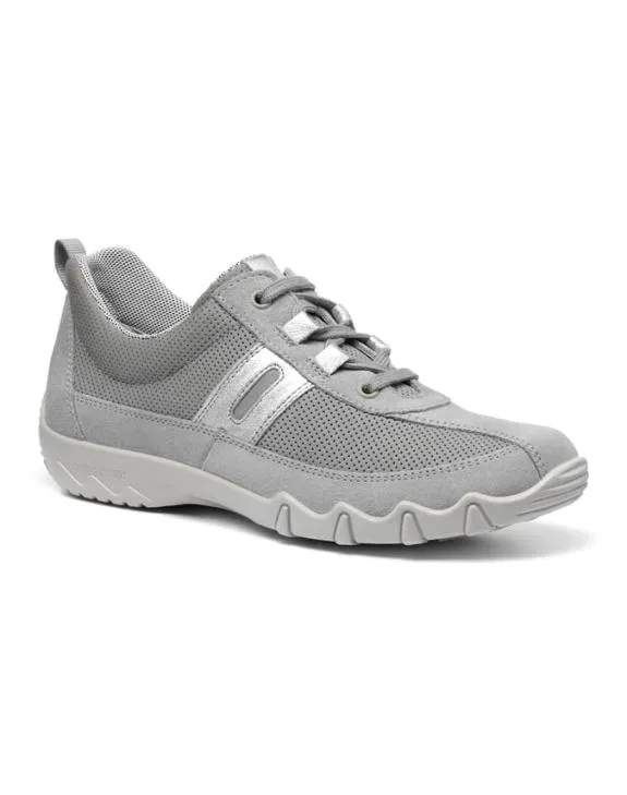 Leanne II Shoes Shell Grey Multi Women Hotter Flat Shoes