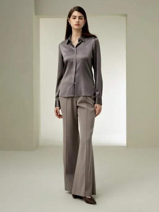 Lilysilk Elegant Silhouette Silk Shirt Women Blouses Shirts