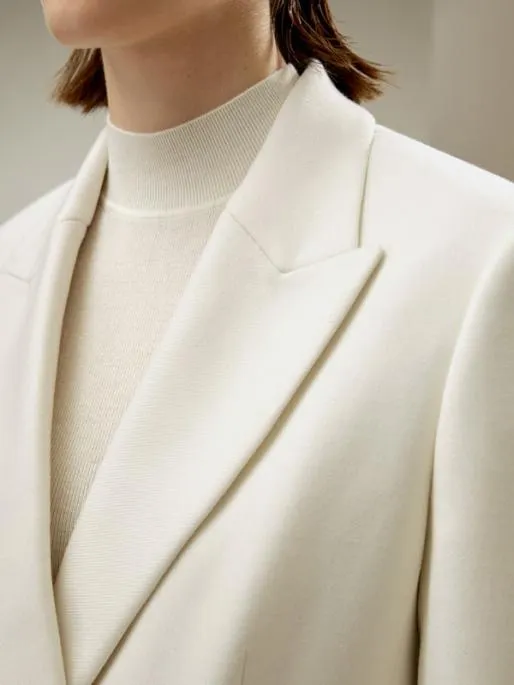 Lilysilk Exquisite SilkWool Blend Business Suit Jacket Women Knitwear