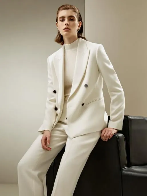 Lilysilk Exquisite SilkWool Blend Business Suit Jacket Women Knitwear