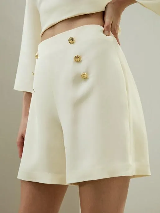 Lilysilk High Waisted Silk Shorts For Women Women Bottoms