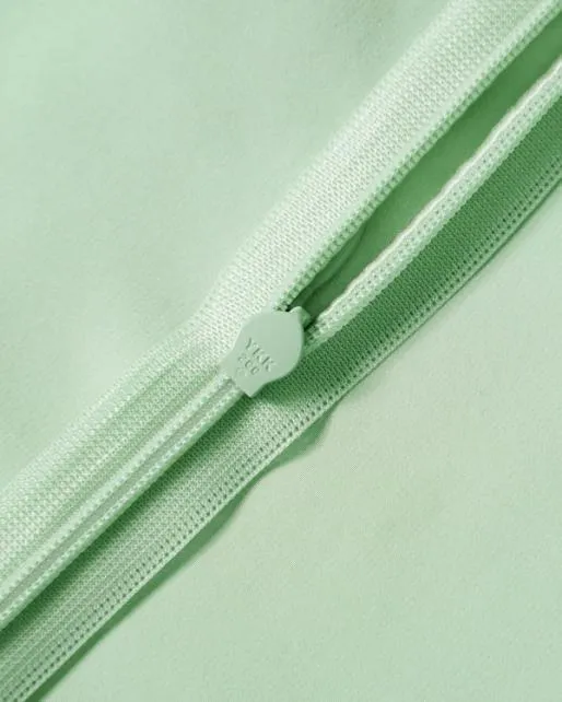 Lilysilk LILYHERB Antibacterial Silk Pillowcase 8211 Natural Green Charmeuse Home Silk Pillowcases