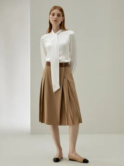Lilysilk Natural Fabric Bowtie Neck Womens Silk Blouse Women Blouses Shirts