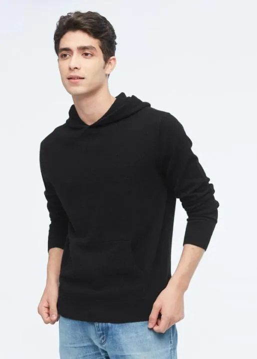Lilysilk Pure Cashmere Hoodie For Men Men Sweaters