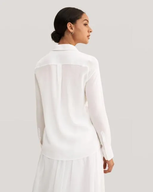 Lilysilk Simplicity Wrinkle Free Basic Silk Shirt Women Women Essentials