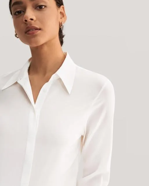 Lilysilk Simplicity Wrinkle Free Basic Silk Shirt Women Women Essentials
