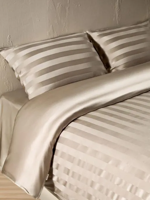 Lilysilk Striped Silk Envelope Pillowcase Home Silk Pillowcases