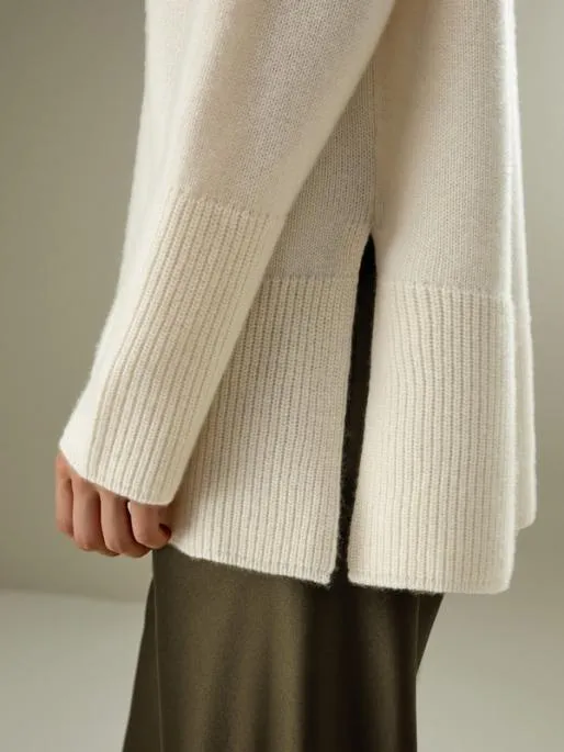 Lilysilk Turtleneck Cashmere Sweater Women Knitwear
