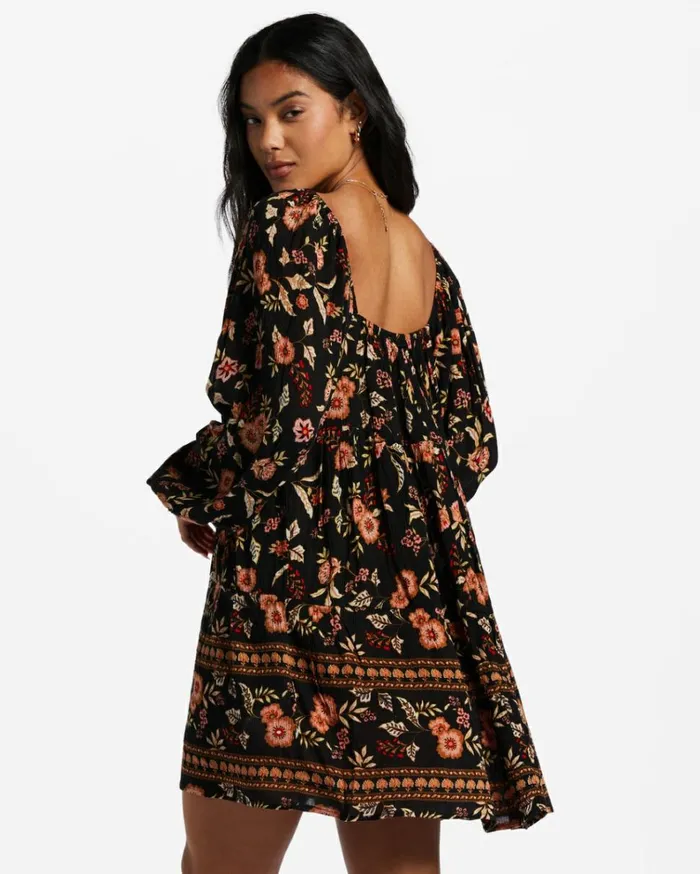Lost Days Moon Dress Multi Women Billabong Mini Dresses