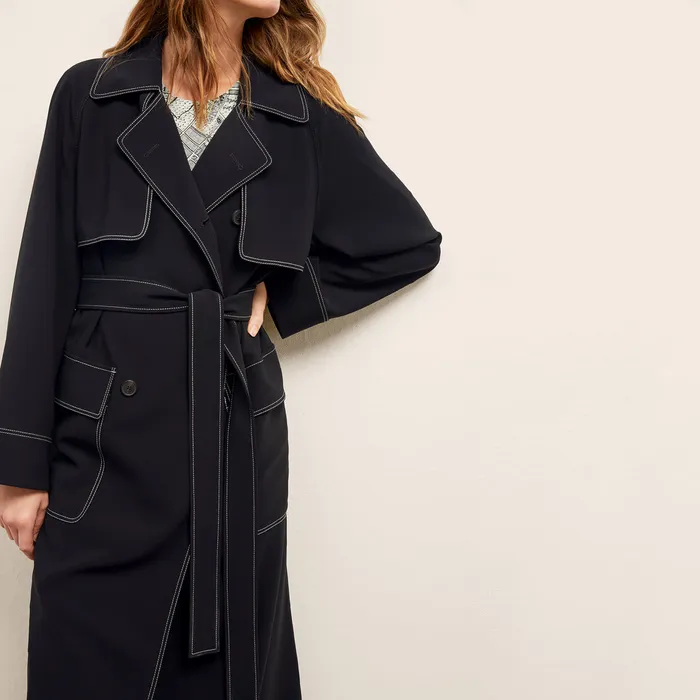 M M LaFleur The Frankie Jacket 8211 Everyday Crepe Black Women Jackets