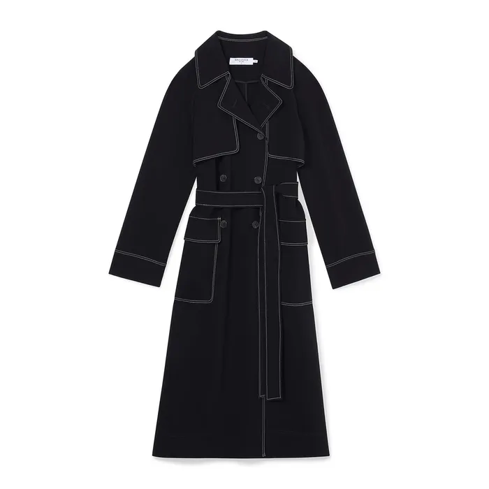 M M LaFleur The Frankie Jacket 8211 Everyday Crepe Black Women Jackets