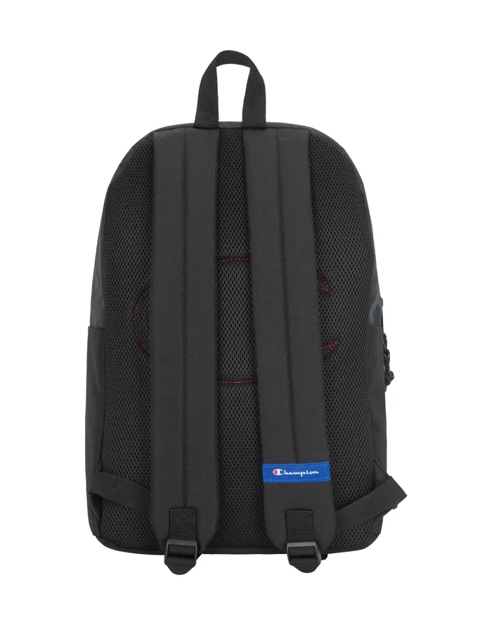 Manuscript Backpack Black MenKidsWomen Champion Bags and Backpacks