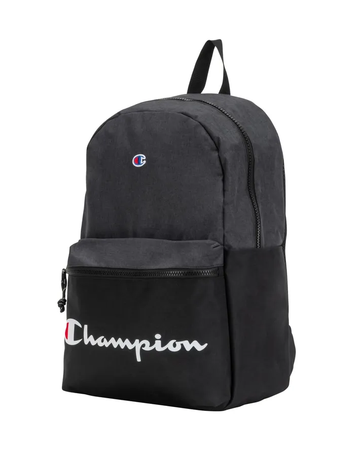 Manuscript Backpack Black MenKidsWomen Champion Bags and Backpacks