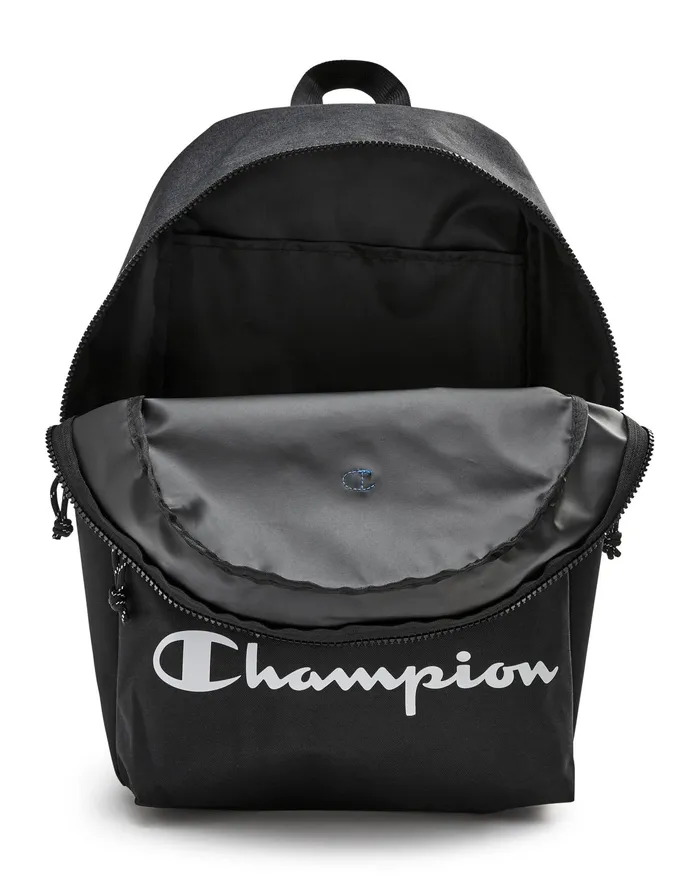 Manuscript Backpack Black MenKidsWomen Champion Bags and Backpacks